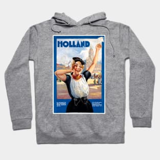 Vintage Travel Poster The Netherlands Holland Hoodie